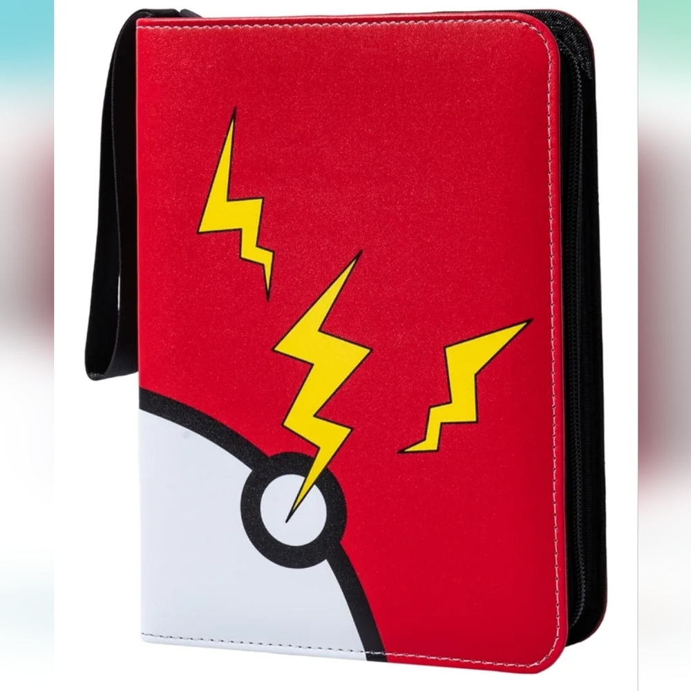 NWT-Collectible Pokémon Trading Card 4-pocket Binder, 400 Pockets